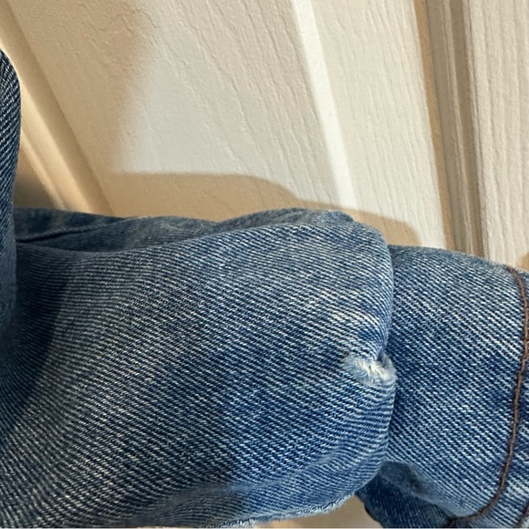 Women Vintage Denim vintage 80’s lined be in the current seen denim jacket - Picture 8 of 16
